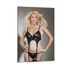 Amazon.com: Sexy Megyn Kelly Black Lingerie Wall Art - Hot Girl Canvas  Poster, 08x12inch (20x30cm), Frame-style, Living Room, Bedroom, Office  Decor: ...