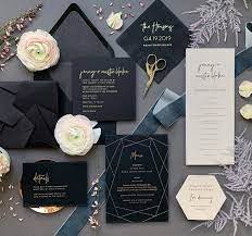 Jenny Blake S Modern Luxe Custom Invitation Suite Fine Day Press Modern Wedding Invitations Colorful Wedding Invitations Wedding Invitations Romantic