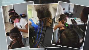 I believe that braiding your own hair can be a great creative outlet! Louisville Camp Grows Into Hair Braiding Entrepreneurship School Whas11 Com