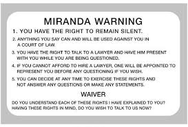 The Miranda Rights Were Established By The Supreme Court On 13 June 1966 Based On Its Decision In The Miranda V Arizona Case Miranda Rights Miranda Criminal