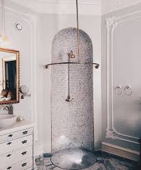 Open Showers Bathroom Tile Old Fashioned Master Bath Vintage Brass Fixings Bathroom Interior Design Bathroom Interior Home