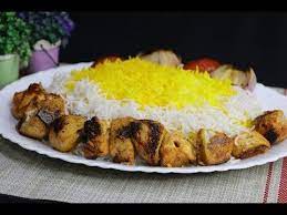 Chicken Irani Kabab With Persian Rice Recipe Youtube Recipes Iranian Recipes Persian Rice