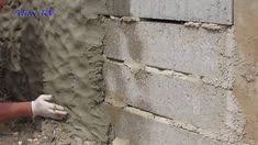 Mauer Aus Beton In Steinoptik Selber Machen Steinoptik Mauer Mauer Verputzen