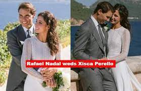 Rafael nadal and xisca perello have finally tied the knot after dating for a long time. Rafael Nadal Ties The Knot With Girlfriend Xisca Perello At A Spanish Fortress The New Indian Express