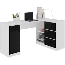 Mais ce qui importe le plus c'est la décoration. Balaur Bureau Informatique D Angle Moderne 155x85x77cm 3 Tiroirs Gloss Table Ordinateur Multi Rangements Blanc Noir Laque Achat Vente Bureau Balaur Bureau Informatique Soldes Sur Cdiscount Des Le 20 Janvier Cdiscount