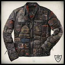 H T C La Legend Leather Jacket Leather Jacket Men Leather Jacket Punk Jackets
