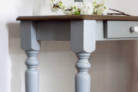 Chalk paint furniture hand painted furniture distressed furniture refurbished furniture repurposed furniture shabby chic. How To Paint Table Legs Paint Curvy Furniture Legs The Easy Way