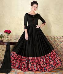 Beautiful Black Anarkali Suit Indian Gowns Dresses Long Gown Dress Anarkali Dress