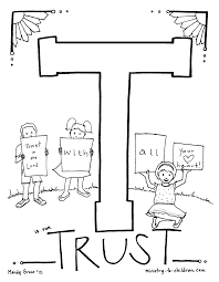 The solemnity of pentecost is this sunday! T Is For Trust Bible Alphabet Coloring Page