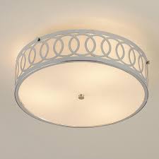 You'll find that modern ceiling light fixtures with single bulbs typically cast low light in a given area. Interlocking Rings Flush Mount Ceiling Light Light Fixtures Flush Mount Ceiling Lights Flush Mount Ceiling Lights