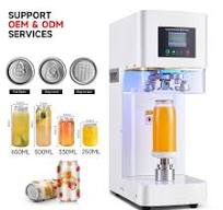 TDFJ-160 Small Automatic Aluminum Tin Can Soda Juice Carbonated Drink Beer Beverage Canning Machine