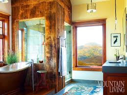 Rustic is more fun style to choose as decorating. 10 Cozy And Rustic Bathroom Designs Mountain Living