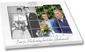 Bilder im rahmen zur goldenen hochzeit oder fotouhren sind eine. Goldene Hochzeit Geschenk Schokolade Mit Eigenen Fotos Personalisieren My Schoko World