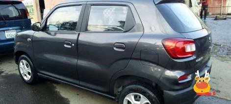 2021 Suzuki S-Presso Micro-SUV in Metallic Granite Grey, AI generated