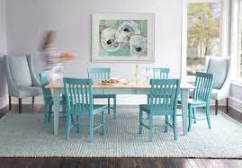 28 Desain Inspiratif Interior Rumah Dengan Kombinasi Warna Biru Tosca Coastal Dining Room Turquoise Dining Room Dining Room Teal