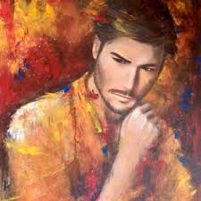 A Night In Madrid, Painting by Deborah Kerner