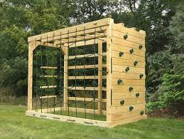 Climbing Thing Diy Kids Playground Backyard Playground Playground Landscaping