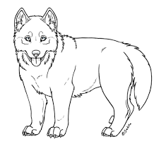 Search through 623,989 free printable colorings at. Free Siberian Husky Puppy Lineart By Sedillo Kennels Free Siberian Husky Puppies Puppy Drawing Easy Easy Drawings