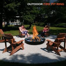 60 inch fire pit ring. Simond Store Portable Fire Pit Ring Liner 60 Inch Diameter 12 Inch Height 2 Mm Thick Heavy Duty Steel Round Fire Pit Insert For Outdoor Garden Patio Camping Bonfire Walmart Com Walmart Com