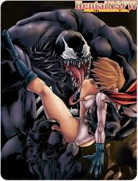 NSFW uncensored Mavel DC comics hardcore porn crossover of Venom raping  oppai hentai Power Girl with his monster cock. - Hentai NSFW
