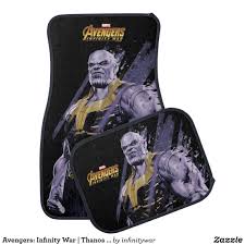 Avengers Infinity War Thanos Shattered Graphic Car Mat Awesome Marvel Infinity War Merchandise To Person Avengers Marvel Infinity War Avengers Infinity War
