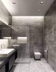 Gri Banyo Modelleri Dekorasyon Cini Gri Banyo Luks Banyolar Banyo Ic Dekorasyonu