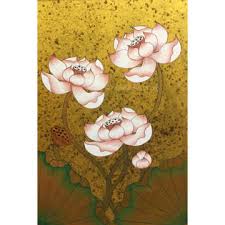 You can download free flower vector in.ai and.eps format. Famous Lotus Painting For Sale Online Royal Thai Art