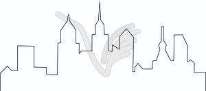 If something special is missing or you have a very individual wish, write to me. Philadelphia Skyline Vector Image