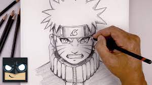 Do this till you are happy with the result. How To Draw Naruto Sketch Tutorial Youtube