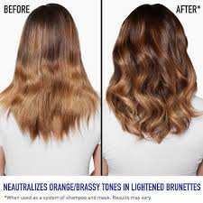 The only shampoo in the house is for blonde hair. Amazon Com Matrix Total Results Brass Off Shampoo 10 1 Oz Premium Beauty