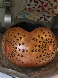 First Chip Carved Gourd Mumluklar Sokak Fenerleri Su Kabagi