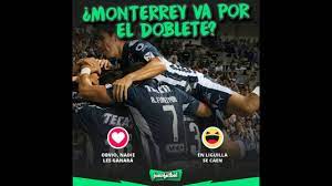 Este duelo entre monterrey vs santos pertenece a la vuelta de los cuartos de final del clausura 2021. Memes Monterrey Vs Santos 2017 4 1 Goles Copa Mx 2017 Rayados A La Semifinale Iran Por El Dobletes Youtube