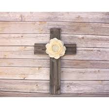 Large wall art has several benefits, aside from being aesthetically pleasing to the eye. August Grove Wood Cross Wall Decor Wayfair