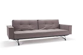 Splitback Grid Legs Baddsoffa Med Armstod I Mixed Dance Gra 521 Splitback Grid Legs Sofa Bed With Arms In Mixed Dance Grey 521 Soffa Baddsoffa Modern Soffa