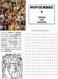 Maybe you would like to learn more about one of these? 42 Ideas De Dia De Todos Los Santos Dia De Todos Los Santos Santos Catequesis