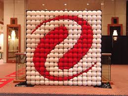 Corporate Logo Balloon Wall Diy Balloon Decorations Balloon Wall Balloon Logo