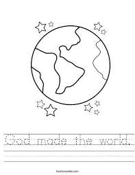 Earth With Stars Worksheet Earth Coloring Pages Planet Coloring Pages Earth Day Coloring Pages