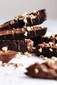 Chocolate Hazelnut Biscotti Sweet Recipes Desserts Homemade Chocolate Pudding Christmas Recipes Appetizers