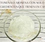 LACTONESA O AJONESA CON SOLO DOS INGREDIENTES QUE TIENES EN CASA