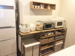 無印良品 ステンレスユニットシェルフでキッチン収納 ここからくらし 無印 ユニットシェルフ キッチン 無印良品 キッチン キッチンレイアウト