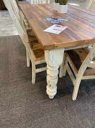 Reclaimed pine boards are approximately 3/4 thick. Reclaimed Wood Urban Farmhouse Table From Dutchcrafters Amish