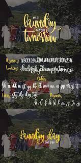 Laundry Day Font Duo Script Fonts Design Custom Fonts Free Typography Fonts