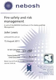 The temperature in a fire can be very hot. 2011 08 Nebosh Fire Safety Risk Management Pdf