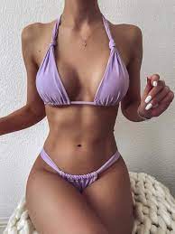 Acquista 29% off 2021 costume da bagno perizoma imbottito di nero di set bikini da costumi da bagno e controlla 1000000+ stili più veduti su zaful italia. Costume Da Bagno Bikini Perizoma Con Capestro Shein Italia