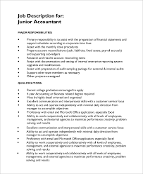 Staff accountants must demonstrate an aptitude for data. Free 8 Sample Accounting Job Description Templates In Pdf