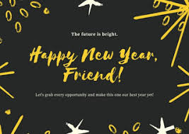Happy chinese new year card for 2021. Happy New Year 2020 Card Best New Year Greeting Cards
