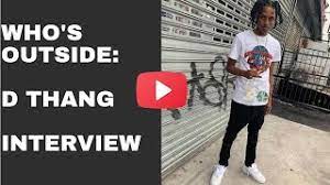 It is known that this rapper had a height of 5 feet 8 inches. D Thang Interview Youtube