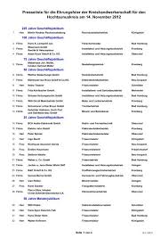 ⌚ öffnungszeiten | adresse | ☎ telefonnummer bei gelbeseiten.de ansehen. Presseliste Ehrungsfeier 2012