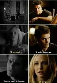 These Are From The Same Episode. I'M Confused Because How Does Elena Know  If Her Love For Damon Is Because She Is Sired Or Not? When She Is Compelled  She Says It