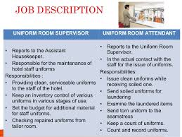 Housekeeping supervisors are in charge of the operations related to maintaining rooms associated with dining, meeting, or someone's living quarters. Housekeeping Operation Roles And Functions Of Housekeeping Personnel